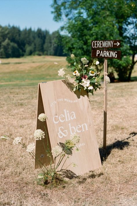 wedding welcome sign, wildflower wedding Jewel Tone Wedding Theme, Wedding Ceremony Signs, Wedding Signs Diy, Garden Party Wedding, Wildflower Wedding, Welcome To The Party, Sustainable Practices, Wedding Welcome Signs, Seattle Wedding