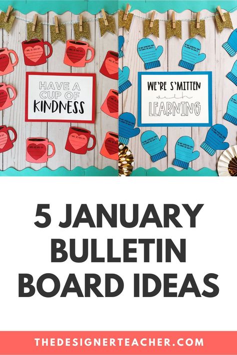 Mini Bulletin Board Ideas, Bulletin Board Ideas For January, Bulletin Boards For January, January Bulletin Board Ideas For School, January Church Bulletin Boards, Christian January Bulletin Boards, January Bulletin Board Ideas, Winter Blues Bulletin Board, Winter/christmas Bulletin Boards