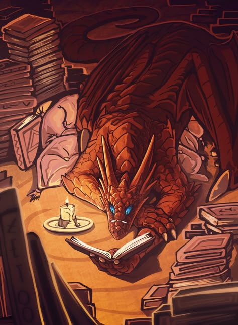 Bookwyrm Dragon Reading, Here There Be Dragons, Fairy Dragon, Here Be Dragons, Dragon Pictures, Dragon Artwork, Cute Dragons, Book Dragon, Mystical Creatures