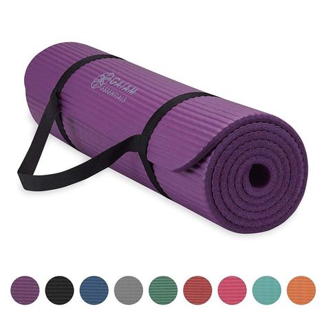 Extra Thick Yoga Mat, Fitness Supplements, Balance Yoga, Yoga Mat Carrier, Gym Mat, Yoga For Balance, Fitness Goal, Gym Machines, Kettlebell Training