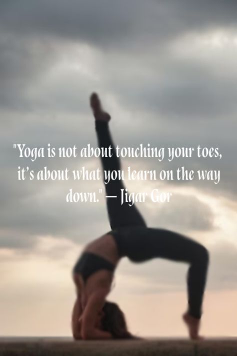 Inspirational Yoga Quote Quotes About Yoga, Funny Yoga Quotes, Yoga Lifestyle Quotes, Its A Lifestyle, Yoga Headstand, Yoga Words, Yoga Quotes Funny, Headstand Yoga, Yoga Inspiration Quotes