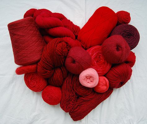 Yarn Aesthetic, Go Red, Red Yarn, My Funny Valentine, Red Aesthetic, Wearing Red, Shades Of Red, Be My Valentine, Ruby Red