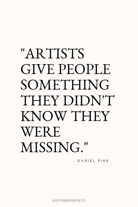 Creative Inspiration Quotes, Daniel Pink, Quotes Creativity, Left Brain, Artist Quotes, Creativity Quotes, Brain Activities, Quotes Art, Quote Art