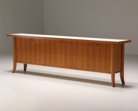 Listed on VNTG.com: Robsjohn Gibbings Japanese Oak Credenza, 1960's | #vntg #vintage Japanese Credenza, Oak Credenza, Robsjohn Gibbings, Sideboard Storage, Credenza, Vintage Design, Vintage Designs, Hallway, 1960s