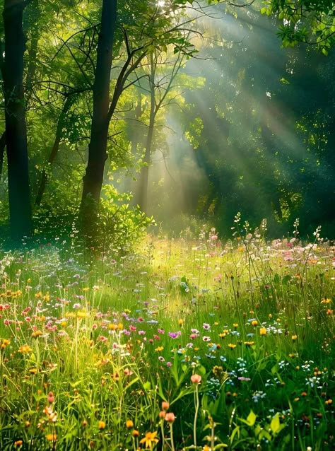 Spring Forest, Flowers Photography Wallpaper, Photography Wallpaper, Dreamy Art, Beautiful Scenery Nature, Beautiful Nature Pictures, Every Single Day, Nature Aesthetic, Fantasy Landscape