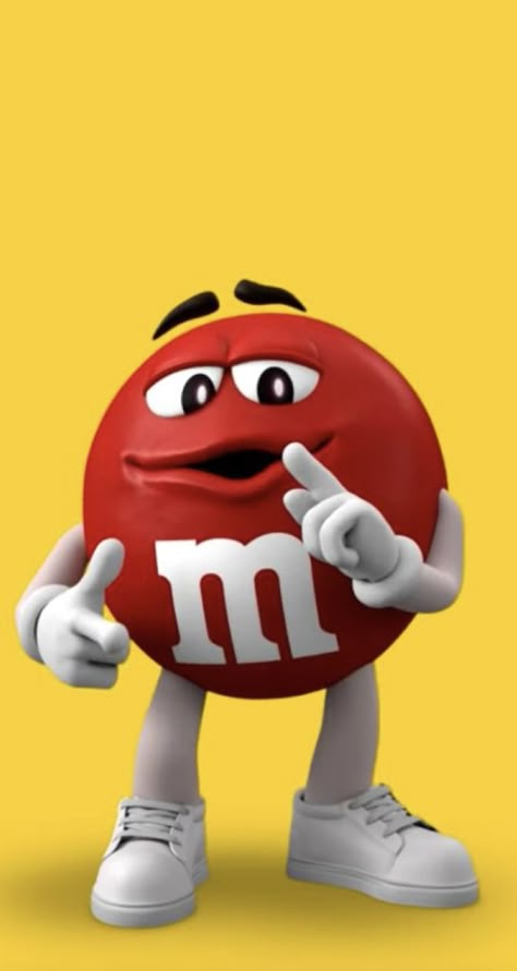 M&m Mascot, Red M&m Character, M And M Characters, M&m Cartoon, Brown M&m, M M Wallpaper, M M Characters, Red M&m, Red M And M