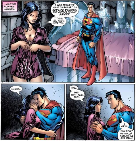 Superman And Lois Comic, Lois And Clark Comic, Clark And Lois Comics, Clark X Lois, Superman Art Comic, Superman X Lois Lane, Lois Lane Comic, Superman X Batman Hot, Superhero Couples