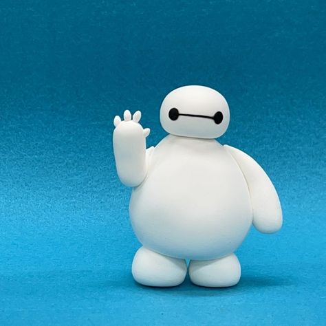 Baymax Clay, Dice Reference, So Kawaii, Baymax, Art Creativity, Olaf The Snowman, My Youtube Channel, Youtube Channel, Polymer Clay