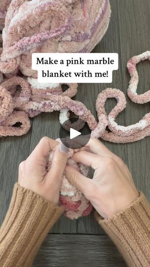 2M views · 10K reactions | You can get this yarn at Michael’s and you can learn how to make this type of blanket with my tutorial linked in my profile 😊
•
•
•
#handknitblanket #chunkyknitblanket #chunkyblankettutorial #chenilleblanket #babyblanket #homedecor #diyhomedecor #handmadeblanket #etsycreatorco #springdecor #sidehustle #newhobby | Handmade Chunky Knit Blankets | wildlywoven_ · Original audio Chunky Knit Throw Blanket Pattern, Finger Knitting Projects For Beginners, How To Hand Knit A Chunky Blanket, Chunky Blanket Diy, Knit Throw Blanket Pattern, Chunky Knit Blanket Pattern, Blankets To Make, Dog Clothes Patterns Sewing, Finger Knitting Projects