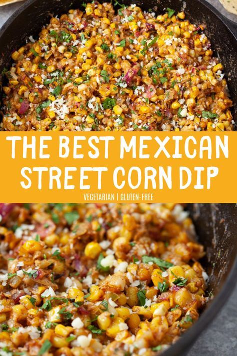 Corn Flavors, Ricotta Frittata, Street Corn Dip, Mexican Street Corn Dip, Mexican Street Corn Recipe, Street Corn Recipe, Summer Cookout, Corn Dip, Corn Recipe