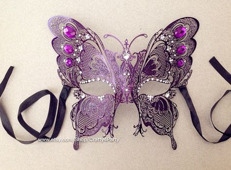 Masquerade Attire, Butterfly Masquerade Mask, Butterfly Masquerade, Masquerade Ball Outfits, Masquerade Mask Diy, Masquerade Outfit, Masquerade Ball Mask, Butterfly Mask, Metal Mask