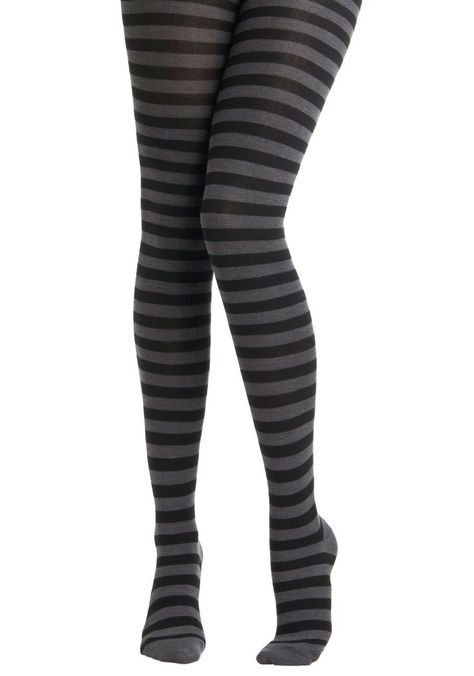 We wantssss it! Vintage Tights, Funky Tights, Knit Tights, Striped Tights, Socks And Tights, Dark Fashion, Bustiers, Dream Clothes, Tight Leggings