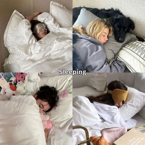 Sleeping Girl Aesthetic, Sleepy Core, Carousel Aesthetic, Sleeping Aesthetic, Sleep Aesthetic, The Good Lie, Pinterest Collage, Relaxed Pose, Sleeping Girl