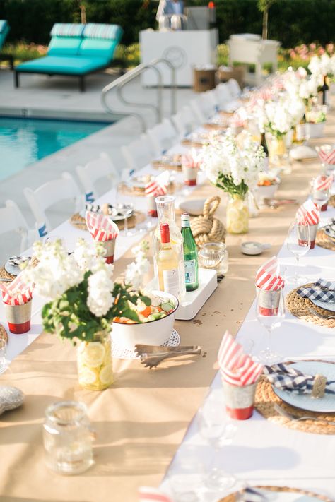 Lobster Dinner Table Setting, Backyard Clam Bake Party Ideas, Clambake Rehearsal Dinner, Lobster Dinner Party, Lobster Bake Rehearsal Dinner, Clambake Party, Lobster Bake Party, Clam Bake Party, Crab Boil Party