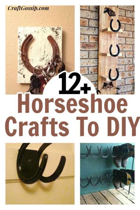 Used Horse Shoes, Horse Shoe Projects, Horseshoe Gifts, Beaded Horseshoe, Horseshoe Ideas, Horseshoe Crafts Projects, Horseshoe Projects, Western Crafts, Horseshoe Decor