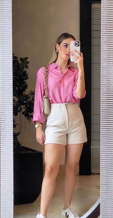 summer outfits, summer outfit ideas, summer wardrobe ideas, practical outfits, casual outfit ideas, casual wardrobe ideas, short outfit ideas, casual wear ideas Summer Outfits For Ladies, Elegant Shorts, Girly Outfit Ideas, Outfits For Ladies, Outfit Ideas 2024, Classy Summer Outfits, Girly Outfit, Summer Outfits 2024, Arm Tattoos For Women