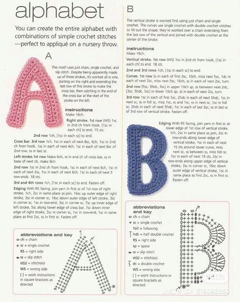 alphabet crochet pattern ABC... Crochet Alphabets Free Pattern, Crochet Lighting Bolt, Crochet Uppercase Letters, Crochet Alphabet Applique Free Pattern, Crochet Names Letters Free Pattern, Knit Alphabet Chart Letters, Crochet Letters Pattern Free Charts, Crocheted Alphabet Letters Patterns, Free Crochet Letters Pattern