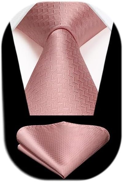 Amazon.com: HISDERN Pink Ties for Men Wedding Blush Tie and Pocket Square Set Rose Gold Silk Neckties Dusty Rose Necktie Handkerchief Mavue Peach Woven Mens Tie : Everything Else Wedding Light Green, Sage Green Tie, Green Ties, Blush Tie, Wedding Blush, Ties For Men, Mens Tie, Suit Men, Green Tie