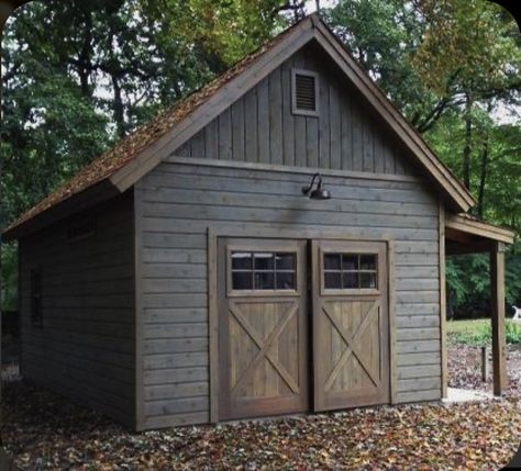 Prefab Garages, Backyard Barn, Small Barns, Backyard Storage Sheds, Outdoor Storage Shed, Small Barn, Backyard Storage, Outdoor Buildings, Barn Garage