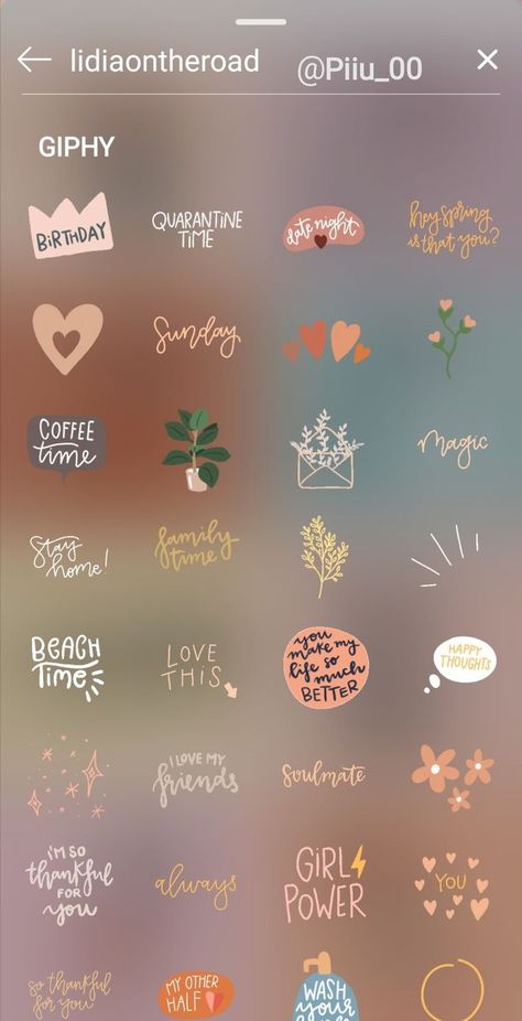 GIPHY Stickers to Style your Instagram Stories with | Girl Power, Gratitude, Floral Inspirations, Self-Love, Coffee, Plants Giphy Stickers, Gif Insta, Insta Gif, Insta Gifs, Ig Gif, Ig Stickers, Insta Stickers, Gif Ig, Stickers Instagram