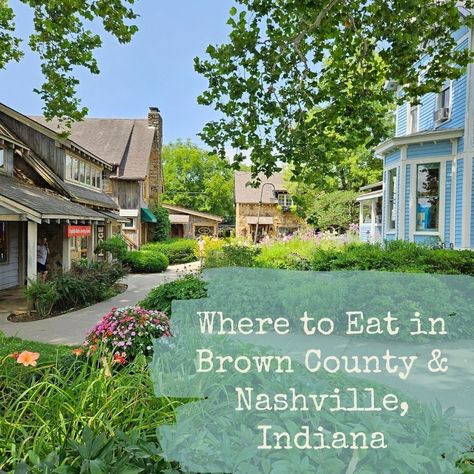 This in-depth guide covers the best restaurants in Nashville & Brown County, Indiana!  A must-read for anyone planning a trip to Brown County. Indiana Restaurants, Best Restaurants In Nashville, Nashville Restaurants Best, Nashville Indiana, Brown County Indiana, Brown County, Restaurant Guide, Travel Reading, Planning A Trip