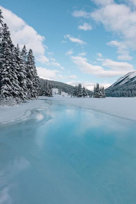 Ice Swimming, Swimming For Beginners, Snow Lake, Ice Lake, Mountains Aesthetic, Frozen Lake, Lake Landscape, Winter Wallpaper, Winter Scenery