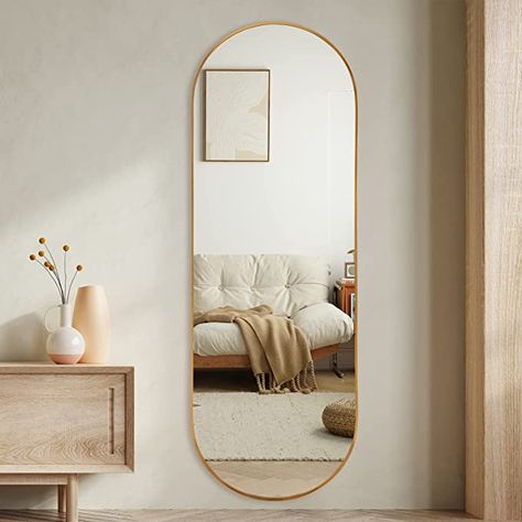 Full Length Mirror In Bedroom, Floor Length Mirror, Long Mirror, Mirror Room, Full Length Mirror Wall, Mirror Design Wall, Dressing Mirror, Living Room Mirrors, Length Mirror