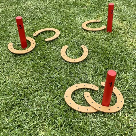 Horse Shoe Game, Rodeo Party Games, Cowboy Christmas Party, Kentucky Derby Diy, Western Party Games, Horseshoe Game, Western Games, Rodeo Party, Horses Theme