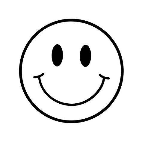 Smiley Face Silhouette, Smiley Face Drawing Simple, Happy Face Template, Smiley Face Stencil, Rave Smiley Face, Smiley Face Template, Smiley Face Template Free Printable, Smiley Svg Free, Smiley Face App Icon