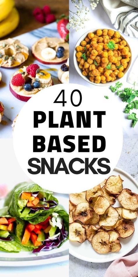 Savory Snack Recipes, Plant Based Diet Meals, Snack Sani, Plant Based Diet Meal Plan, Vegan Recipes Plant Based, Plant Based Snacks, Plant Based Diet Recipes, Plant Based Whole Foods, Healthy Vegan Snacks