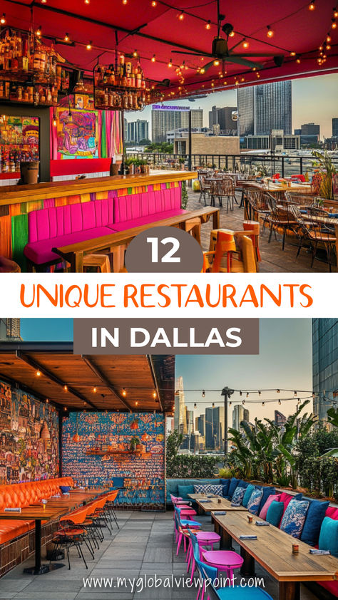 Fun and unique restaurants in Dallas, Texas Cute Dallas Restaurants, Dallas Texas Living, Dallas Brunch Spots, Best Places To Eat In Dallas Texas, Dallas What To Do, Best Dallas Restaurants, Best Restaurants In Dallas, Dallas Texas Food, Dallas Texas Restaurants