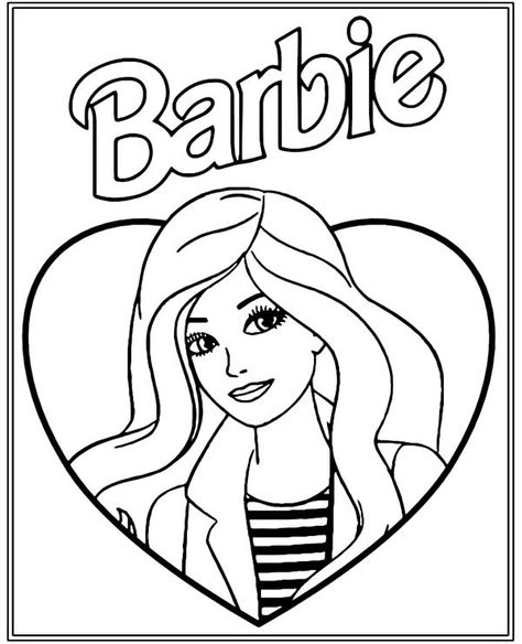 Check our new, extremely cute Barbie coloring pages for girls👧 Print & download for free here: https://topcoloringpages.net/barbie/ #barbie #barbiecoloringpages #printables #kindergartenteacher #kindergartenteacher #coloringpages Hello Kitty Birthday Invitations, Barbie Birthday Invitations, Barbie Invitations, Barbie Drawing, Barbie Coloring, Barbie Coloring Pages, Pretty Heart, Barbie Theme, Bond Paper