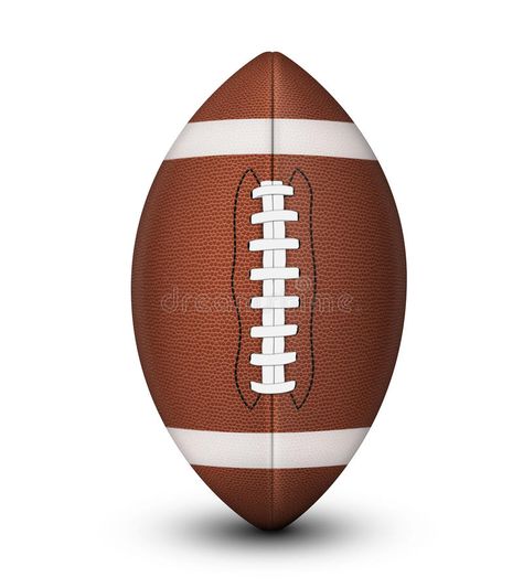 American Football Ball, Football Background, Football Ball, Design Graphics, A White Background, American Football, Vector Design, Adobe Stock, White Stripe