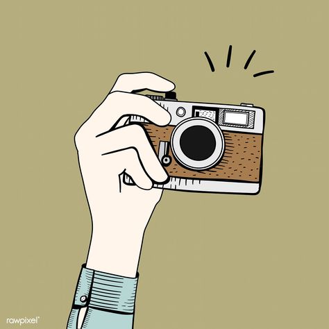 Vector of vintage camera | free image by rawpixel.com Camera Illustration, Camera Wallpaper, Vintage Camera, Free Design Resources, Design Resources, Free Images, Cameras, Phone Wallpaper, A Photo