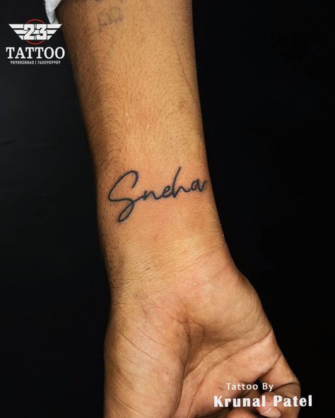 Name tattoo |tattoo ideas |tattoo for men Sneha Name Tattoo, Sneha Tattoo, Tattoo Ideas For Men Name, Lettering Fonts Easy, Fonts For Notes, Fonts For Slogan, Easy Hand Lettering, Disney Lettering, Name Tattoos For Men