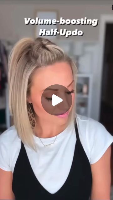 How To Style Short Hair For Work, Short Hair Updo Easy, Fixing Short Hair, Easy Hair Dos, Short Hair Updo Tutorial, Easy Work Hairstyles, Future Hairstyles, Short Hair Hacks, Hairstyle Idea