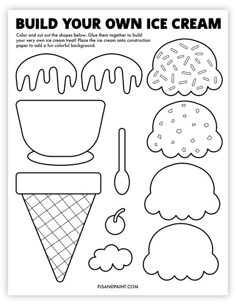 Summer Crafts Easy For Kids, Cutout Crafts Free Printable, Kindergarten Summer Worksheets Free Printables, Schoolage Summer Crafts, Fun Coloring Pages Free, Summer Holiday Crafts For Kids, Preschool Activities 4-5, Enrichment Activities For Kindergarten, First Grade Arts And Crafts