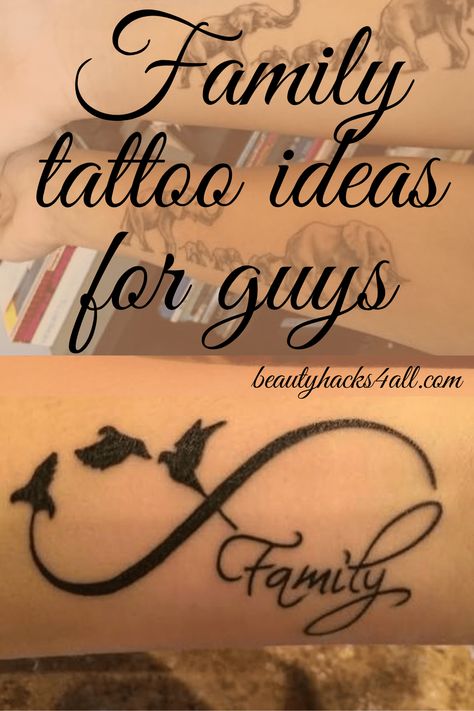 Tattoos Representing Family, Women Cute Tattoos, Tattoos Meaning Family, Phoenix Tattoo For Women, Family Heart Tattoos, Infinity Tattoo Family, Tattoos For Women Cute, For Women Tattoo Design, Family Sleeve Tattoo