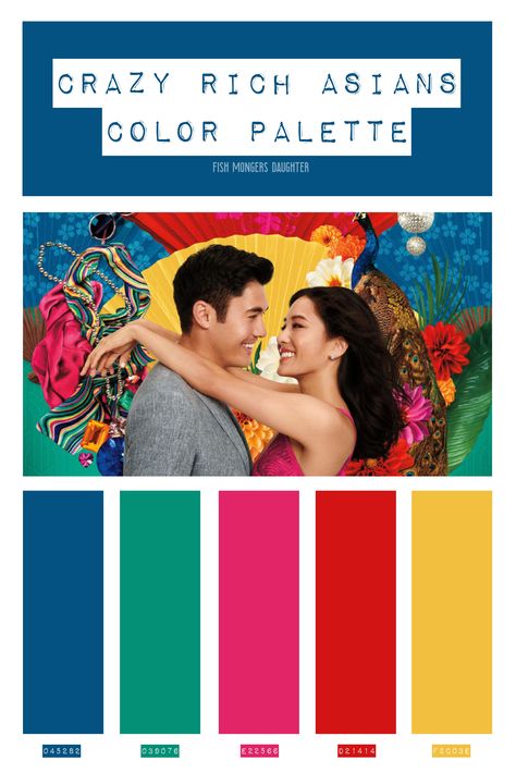 Crazy Rich Asians Wedding Theme, Asian Color Palette, Crazy Rich Asians Theme, Crazy Rich Asians Wedding, Color Palette Interior, Debut Theme, Color Palette Interior Design, Movie Color Palette, Debut Ideas