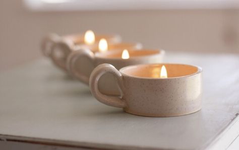 Clay T Light Holder, Air Dry Tealight Holder, Air Dry Clay Candle Jar, Air Dry Clay Tea Light Holder Diy, Polymer Clay Tealight Holder, Airdryclay Candle Holder, Air Dry Clay Candle Holder Tea Lights, Tea Light Holder Ceramic, Diy Clay Tea Light Holder