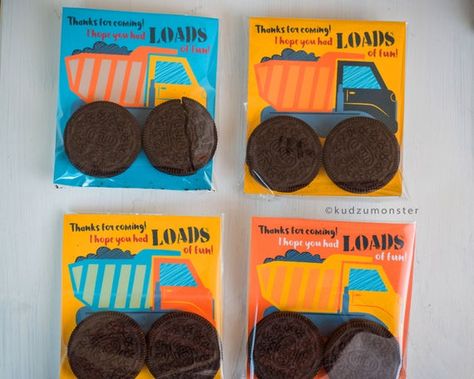 Construction Birthday Decor, Dump Truck Party Favors, Construction Birthday Decorations, Construction Party Favors, Dump Truck Party, Dump Truck Birthday Party, Truck Party Favors, Dump Truck Birthday, Construction Theme Birthday Party