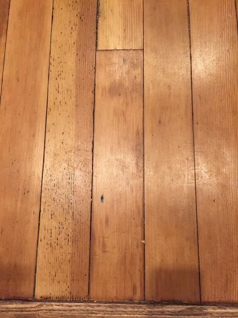 flooring - can this antique douglas fir floor be saved? - Home Improvement Stack Exchange Fir Flooring Refinished, Douglas Fir Stain Colors Floor, Doug Fir Floors, Douglas Fir Floors, Antique Pine Flooring, Diy Pine Floors Wide Plank, Old Wide Plank Wood Floors, Fir Floors, Douglas Fur