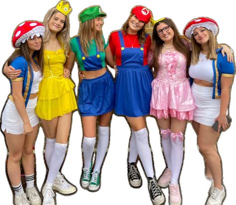 #mario #mariokart #fancydress #leavers Halloween Costumes Mario Kart, Mario Kart Costume Ideas, Toad From Mario Costume, Mario Group Halloween Costumes, Toad And Toadette Costume, Mario Kart Halloween Costume Group, Mario Group Costumes, Mario Toad Costume, Brooke Windham