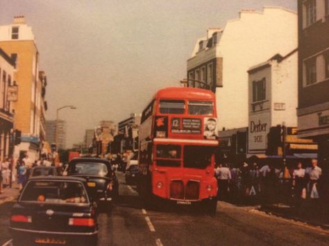 Walworth Road Walworth South East London England in the 1980's London 1980s Aesthetic, 1970s London Aesthetic, South East London Aesthetic, London In The 60s, Britain In The 90s, London In The 80s, London 70s Aesthetic, 80s London Aesthetic, South East London