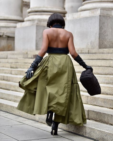 For the love of CALAIS Asymmetric skirt in New! Green Styled perfectly with our VISBY sweater top, FREDRICK hat and VENTURA bag thekemist.com Asymmetric Skirt, Stylish Skirts, Making Clothes, How To Make Clothes, Asymmetrical Skirt, New Green, Classy Dress, Green Fashion, Fashion And Style