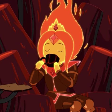 Adventure Time Pfp Flame Princess, Fire Princess Pfp, Flame Princess Wallpaper, Flame Princess Aesthetic, Adventure Time Fire Princess, Fire Princess Adventure Time, Flame Princess Icon, Flame Princess Pfp, Aesthetic Cartoon Pfp