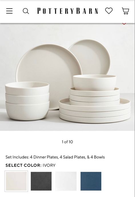 White Dishware Sets, White Plates Aesthetic, Japandi Kitchen Plates, Aesthetic Kitchen Plates, Minimalist Plates And Bowls, Neutral Plates And Bowls, Kitchen Plates Set Aesthetic, Kitchen Dishes Sets Aesthetic, White And Gold Kitchen Decor Ideas