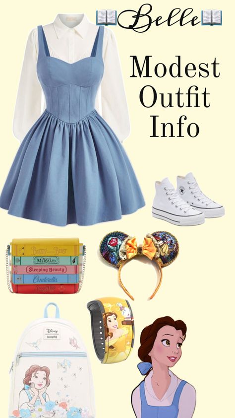 Belle Inspired Outfits, Disney Bound Outfits Casual, Nike Skirt, Princess Inspired Outfits, Disney Outfits Women, Disney Dress Up, Matching Halloween Costumes, Disney Princess Outfits, Disney Themed Outfits