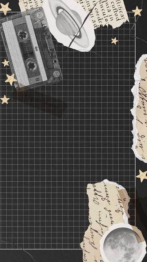 Aesthetic Old Paper, Paper Tape Design, Grid Wallpaper, Paper Mobile, Aesthetic Old, Graphic Shapes Design, Old Paper Background, Paper Background Design, Vintage Cassette