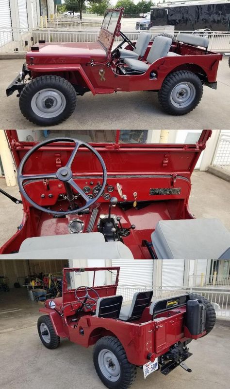 Willys Jeep Modified, Cj2a Willys, Willy Jeep, Kombi Motorhome, Mini Jeep, Cj Jeep, Classic Jeeps, Military Jeep, Used Jeep